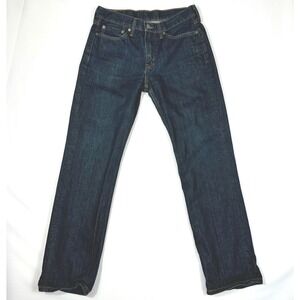 Levi's Strauss & Co Jeans Men's‎ Straight Leg Dark Wash Blue 30x29